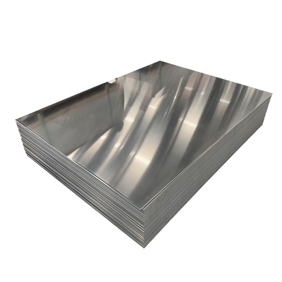 6061 Aluminium Sheet Plate Flat Coated Surface Mill Finish 10mm Width