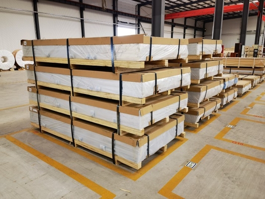 1100 3003 5052 Aluminium Sheet Plate Alloy Powder Coated CE