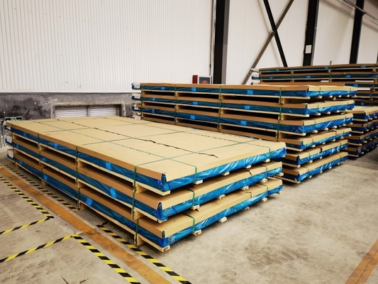 1100 3003 5052 Aluminium Sheet Plate Alloy Powder Coated CE