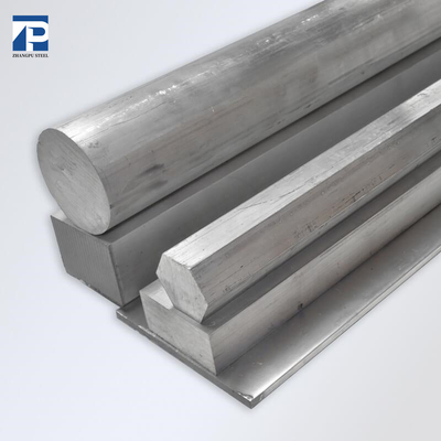 Round Shape Solid Aluminum Bar HB 90-110 Natural Color Primary Billets