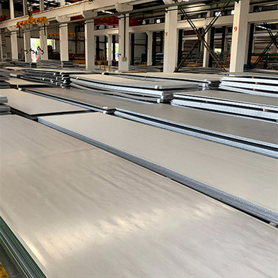 300 Series Grade 316L Stainless Steel Sheet Plate 2B No1 No4 Surface 5x10 Size