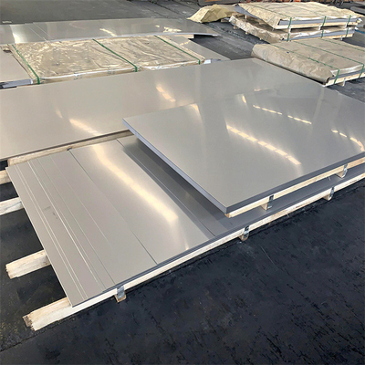 Type 304 Stainless Steel Sheet Plate 0.8mm Thick Pvc Covered Mirror BA 2B 4x8 Size