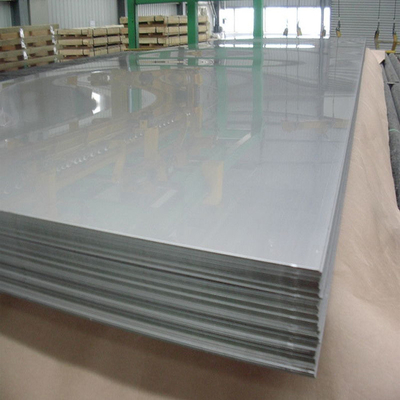 Type 304 Stainless Steel Sheet Plate 0.8mm Thick Pvc Covered Mirror BA 2B 4x8 Size