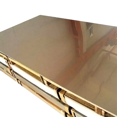 Pvd Stainless Steel Coil Coated Bronze Titanium Rose Golden Mirror Pvdf Pe
