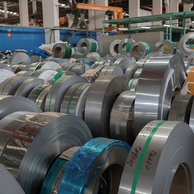 Flat Stainless Steel Strip 304 ASTM Customized Length Slit Edge