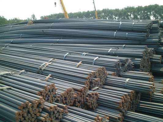 HRB335 Hot Rolled Steel Bar Deformed Steel Bar For Building Construction