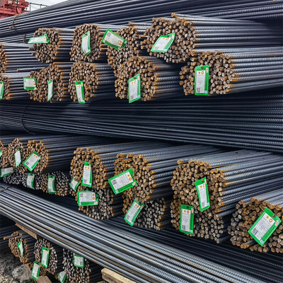 Hot Rolled Carbon Steel Pipe Fittings Astma615 HRB400/500 Steel Round Bar